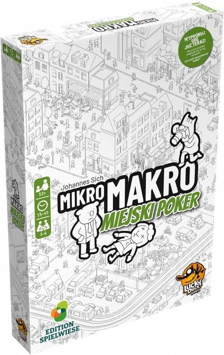 Lucky Duck Games, MikroMakro: Miejski Poker, gra strategiczna