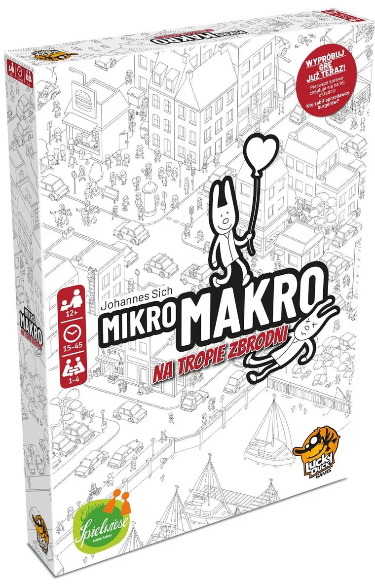 Lucky Duck Games, MikroMakro: Na tropie zbrodni, gra detektywistyczna
