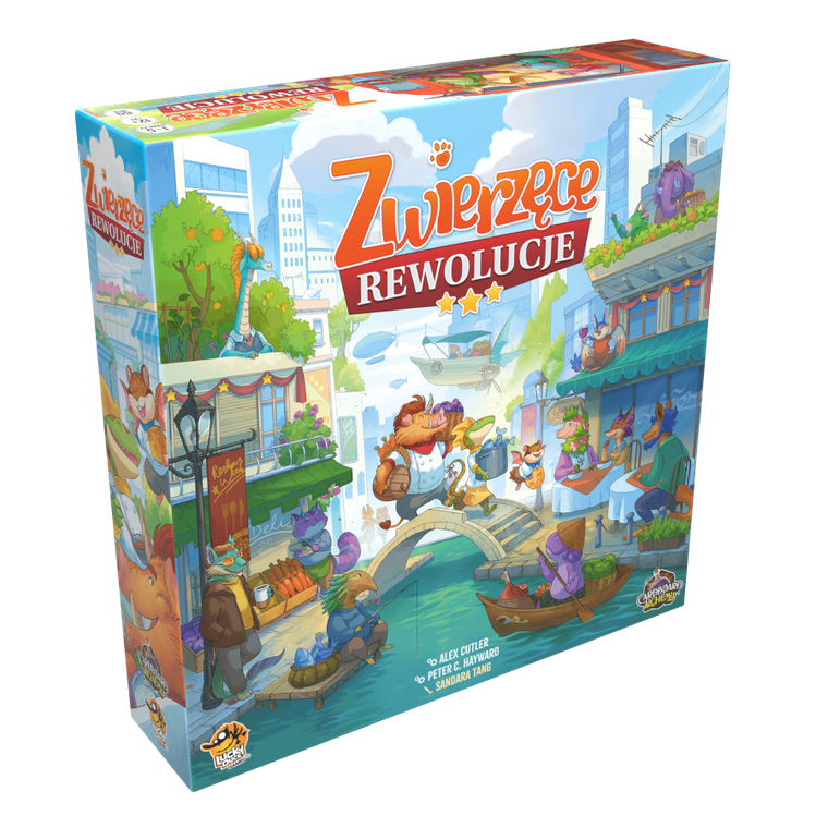 Lucky Duck Games, Zwierzęce rewolucje, gra familijna
