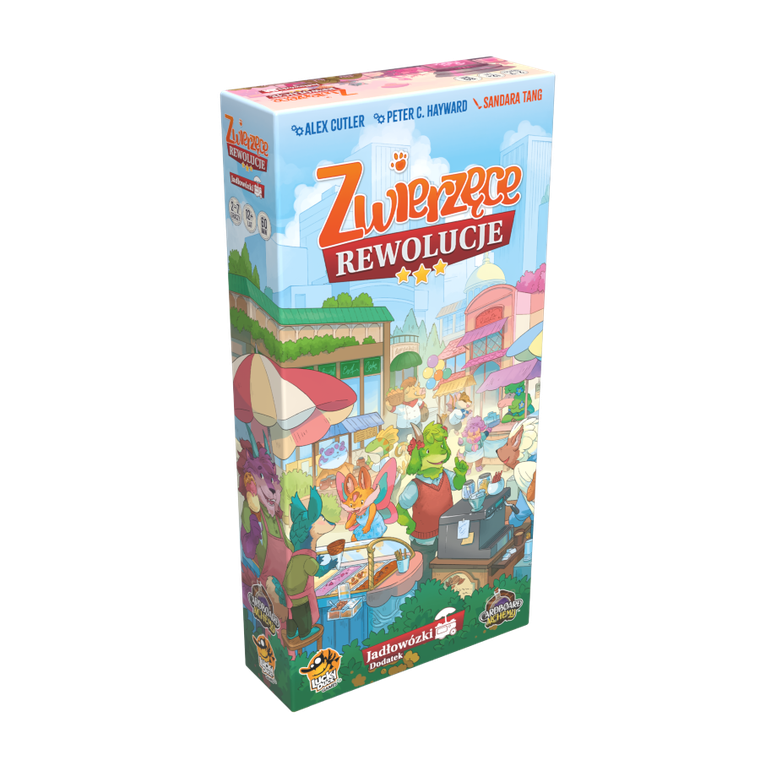 Lucky Duck Games, Zwierzęce rewolucje: Jadłowózki, dodatek do gry
