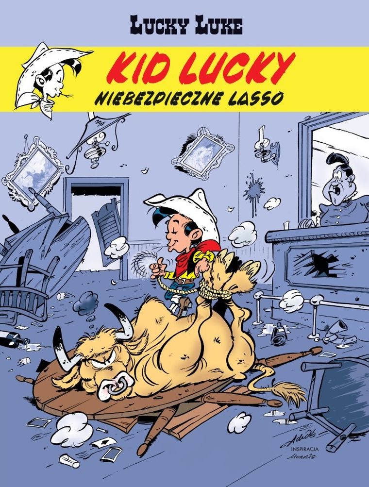 Lucky Luke - Kid Lucky. Tom 2. Niebezpieczne lasso
