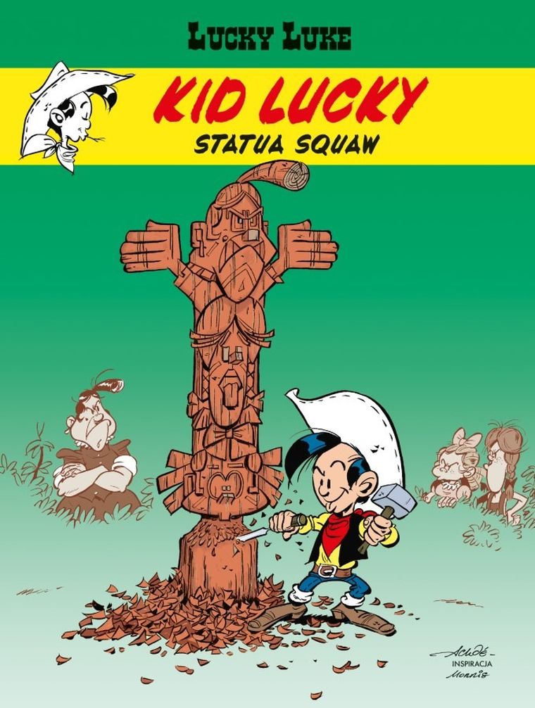 Lucky Luke - Kid Lucky. Tom 3. Statua Squaw
