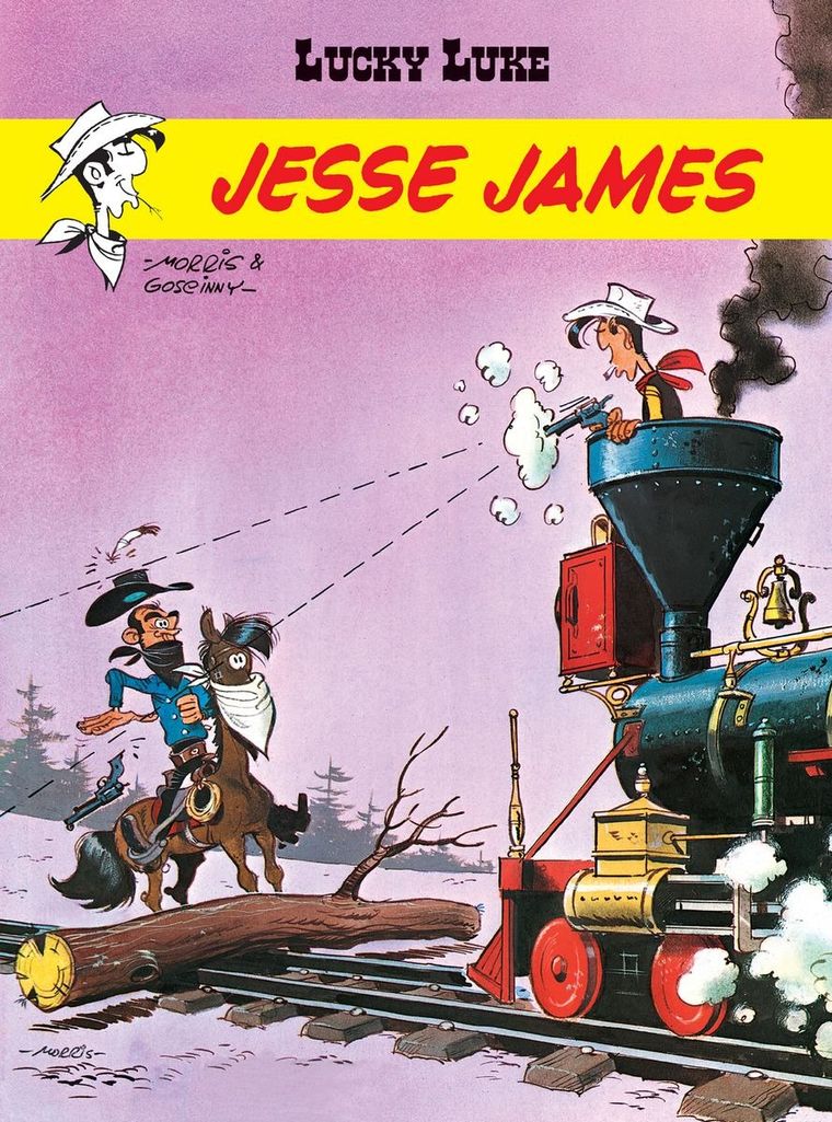 Lucky Luke. Jesse James