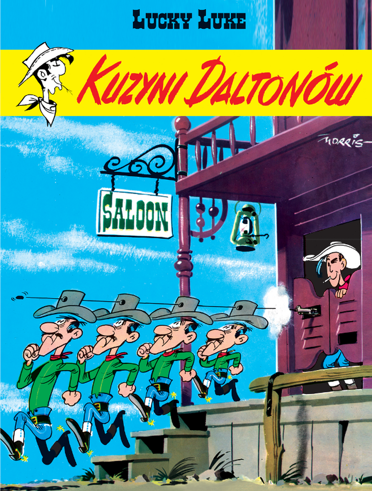 Lucky Luke. Kuzyni Daltonów