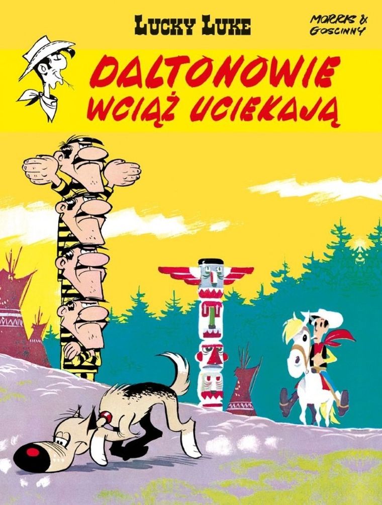 Lucky Luke. Tom 23. Daltonowie wciąż uciekają