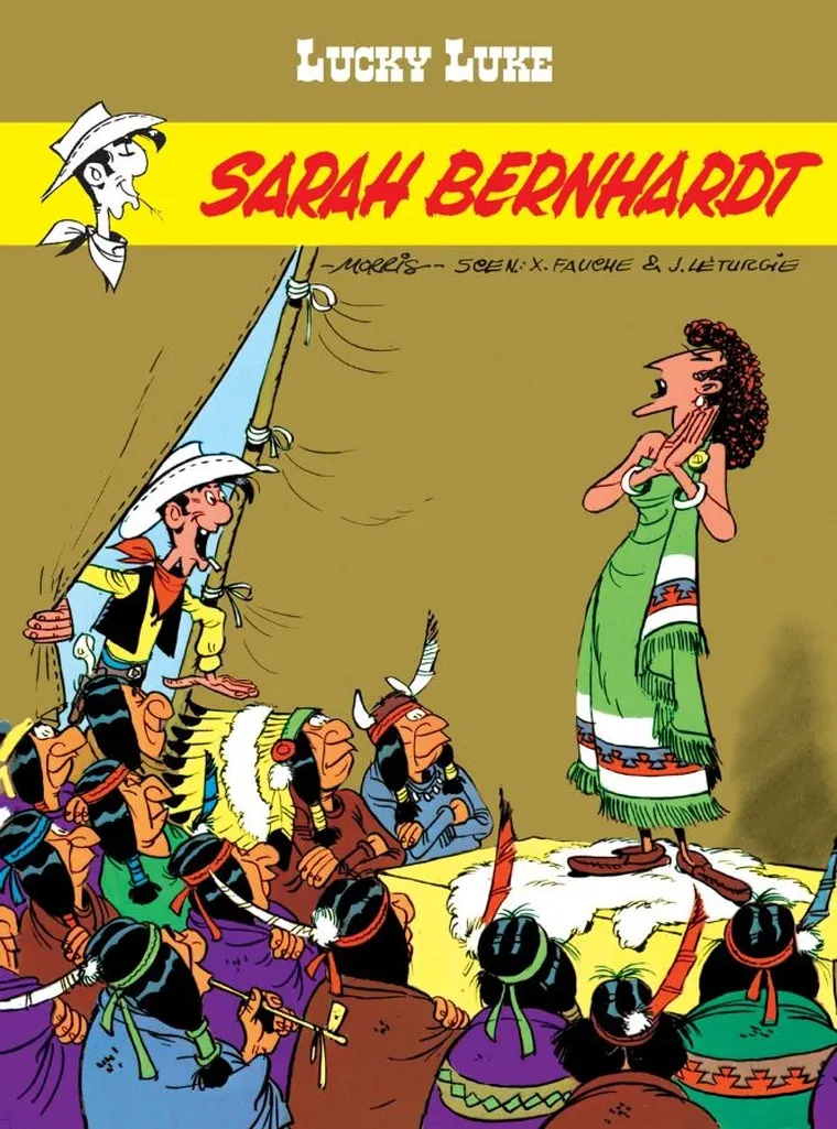 Lucky Luke. Tom 50. Sarah bernhardt
