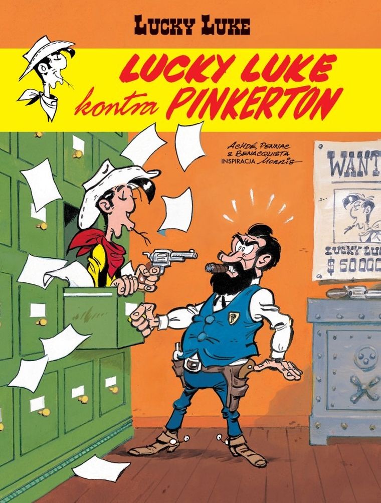 Lucky Luke. Tom 74. Lucky Luke kontra Pinkerton