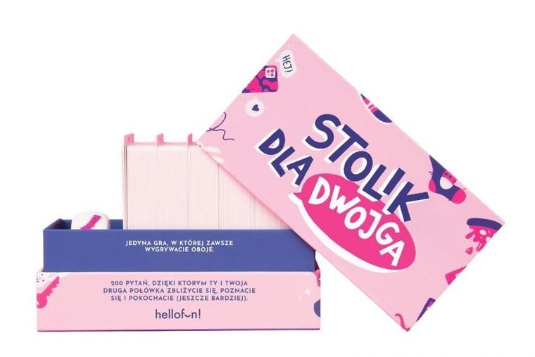 Lucrum Games, Stolik dla dwojga, karty pytań dla dwojga