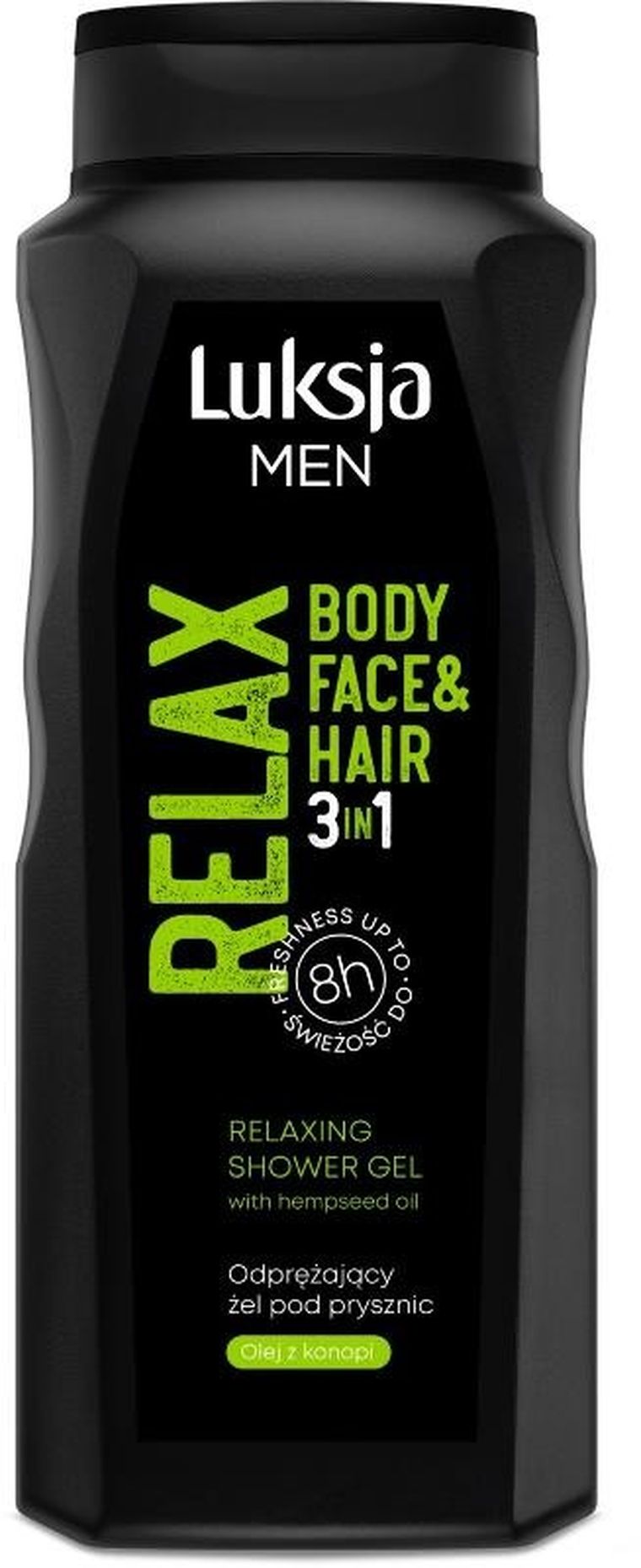 Luksja, Men, odprężający żel pod prysznic 3w1, relax, 500 ml