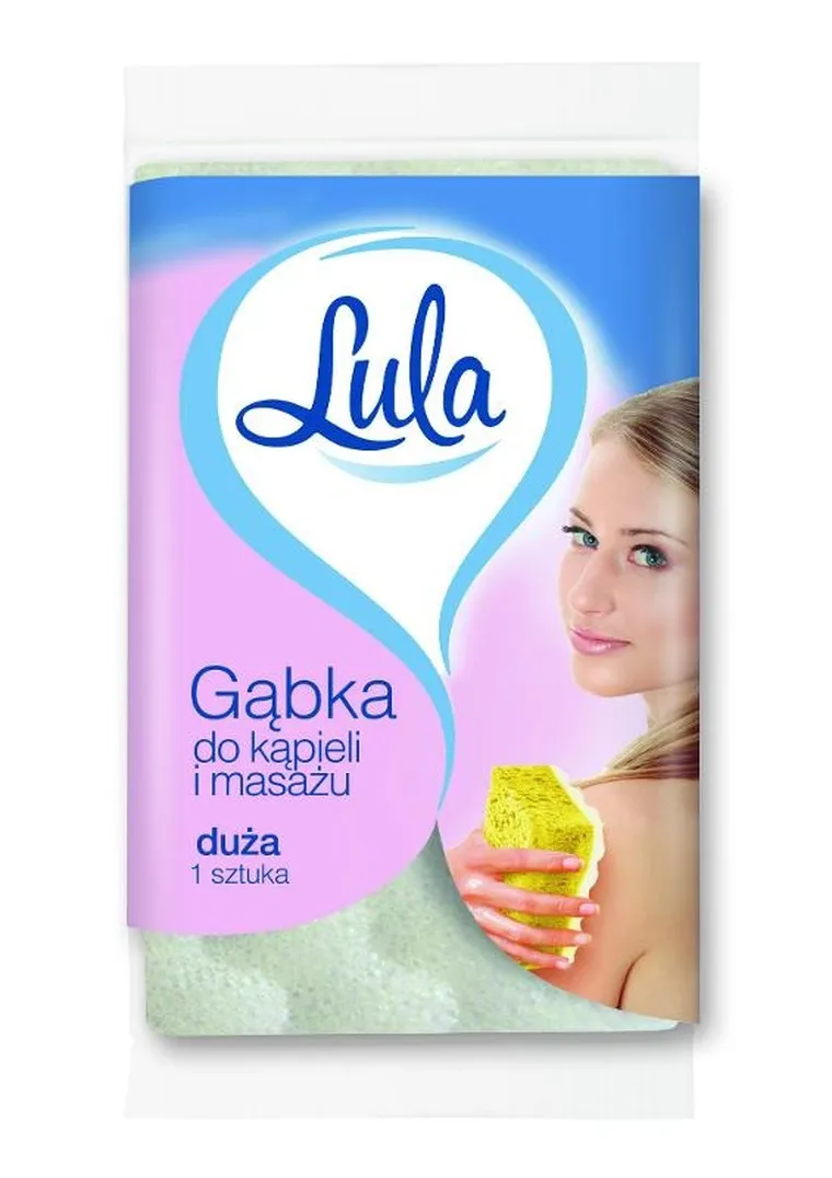 Lula, gąbka do kąpieli i masażu, duża