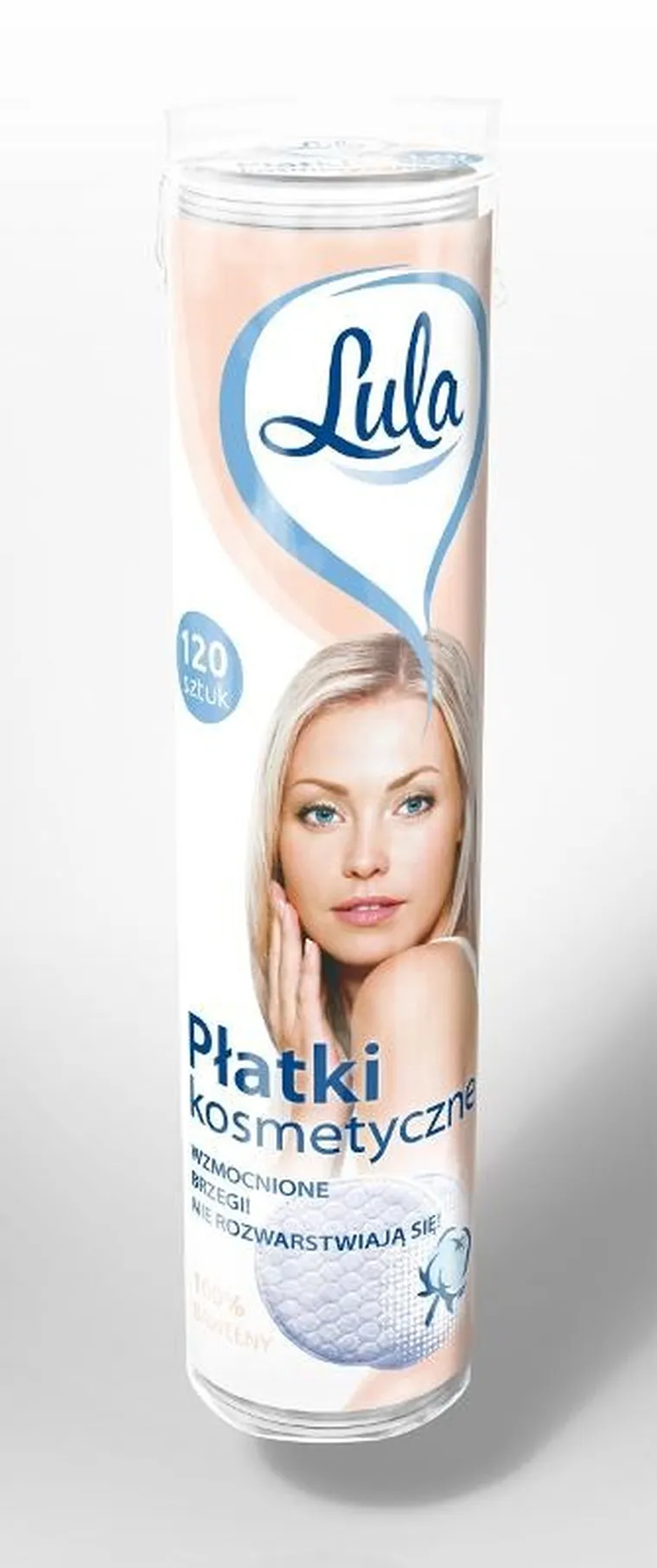 Lula, płatki kosmetyczne, 100% bawełny, 120 szt.