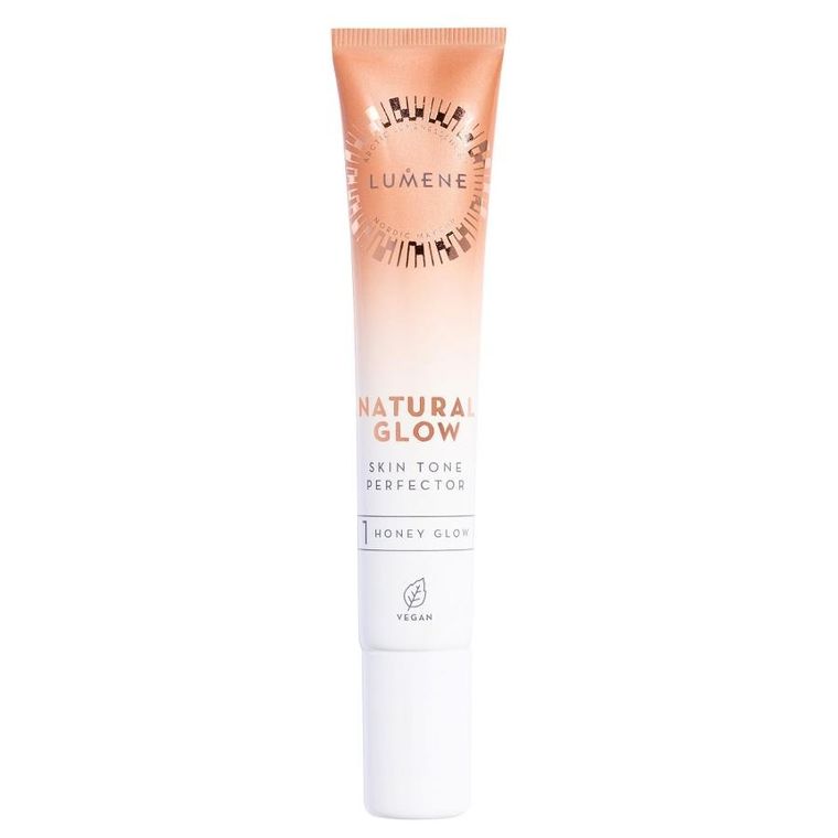 Lumene, Natural Glow Skin Tone Perfector, rozświetlacz w kremie, 1 Honey Glow, 20 ml