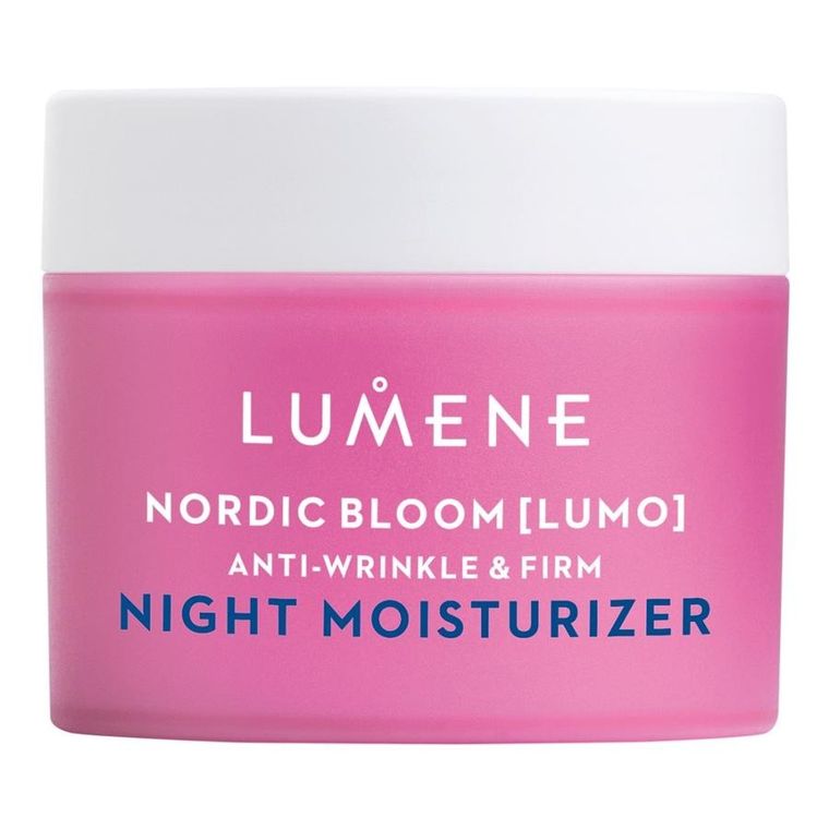 Lumene, Nordic Bloom Lumo Anti-Wrinkle & Firm Night Moisturizer, przeciwzmarszczkowy-ujędrniający krem na noc, 50 ml