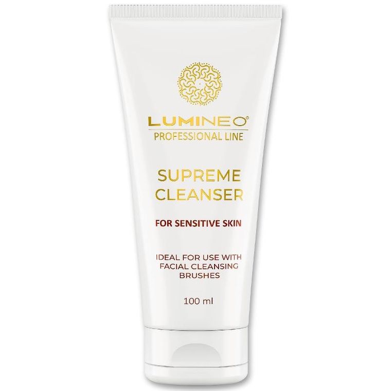 Lumineo, Professional Line, żel do oczyszczania twarzy do skóry wrażliwej, 100 ml