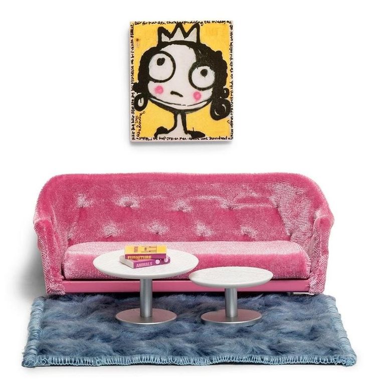 Lundby, meble do salonu w domku dla lalek