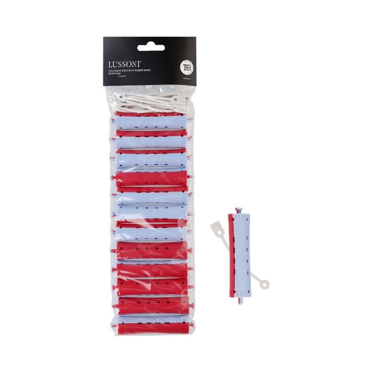 Lussoni, wałki do trwałej ondulacji na zimno, 19-91mm, 12 szt.