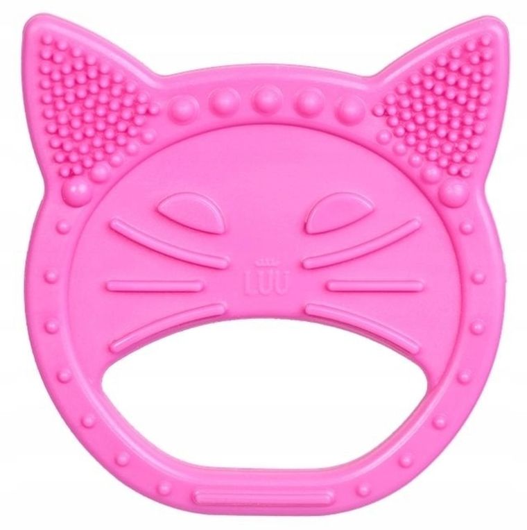 Luu Kids, Luuisa the Cat, gryzak dla dzieci, Pink