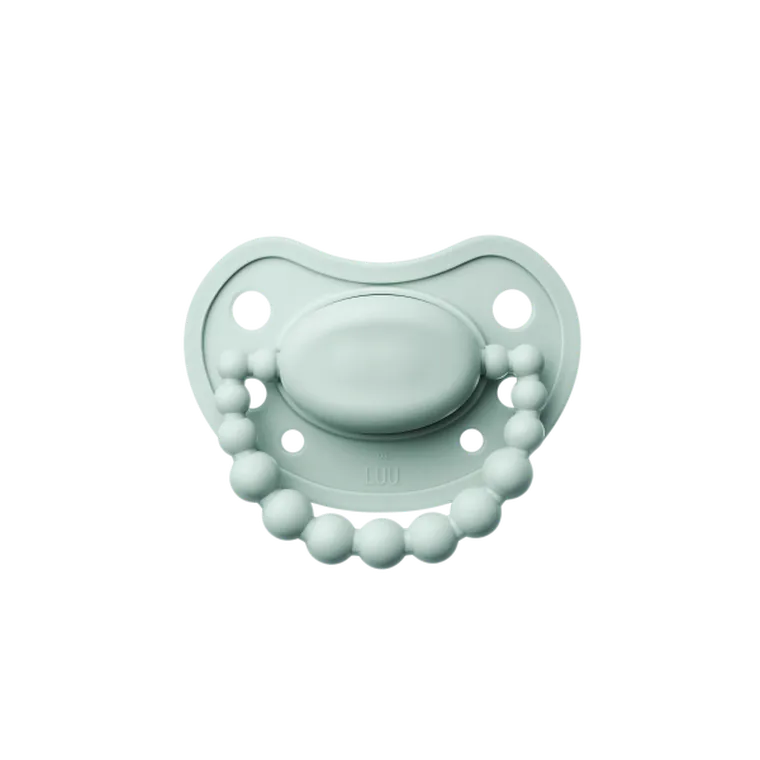 LUU Kids, smoczek pozycjonujący, Frozen Sage, 3-6m