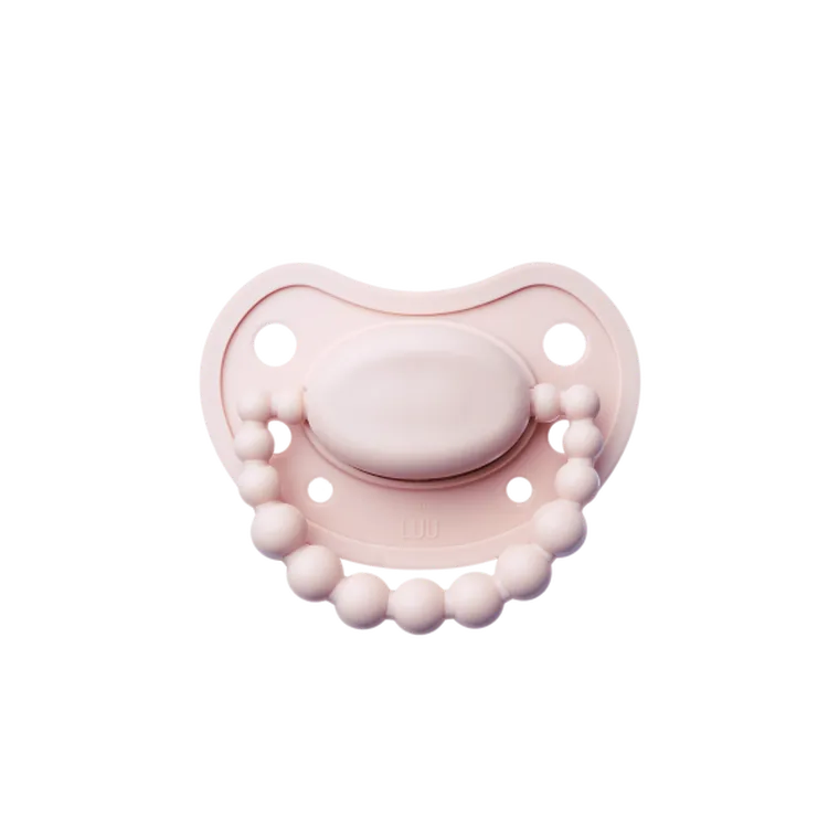 LUU Kids, smoczek pozycjonujący, Velvet Blush, 6m+