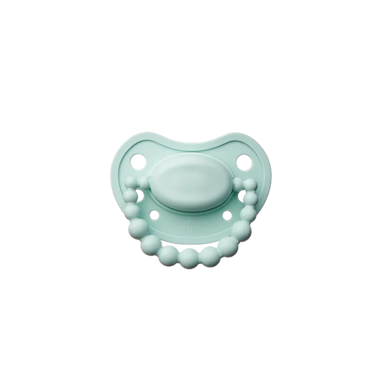 LUU Kids, smoczek pozycjonujący, Vivid Mint, 0-3m