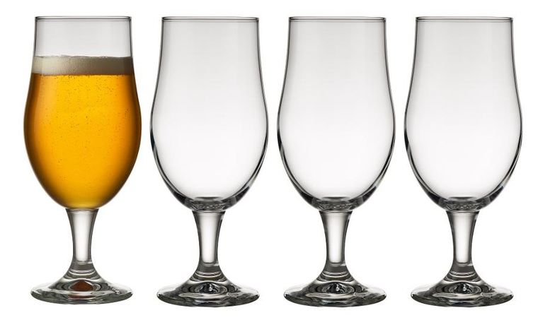Lyngby Glas, szklanki do piwa, Juvel, 490 ml, 4 szt.