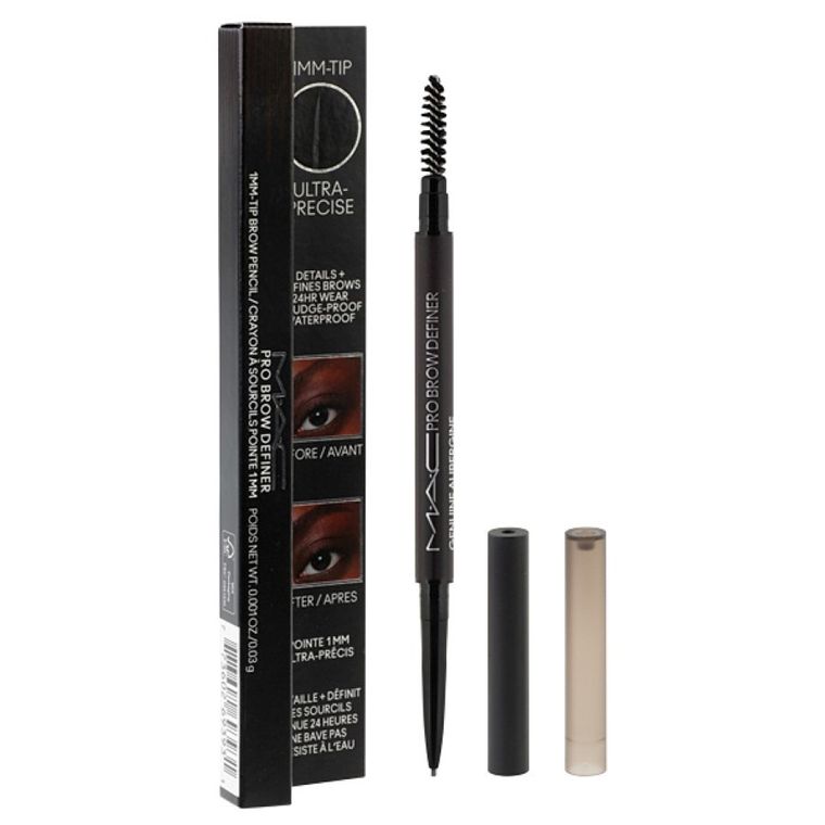 MAC, Pro Brow, Definer 1mm Genuine Aubergine, kredka do brwi, 0,03g