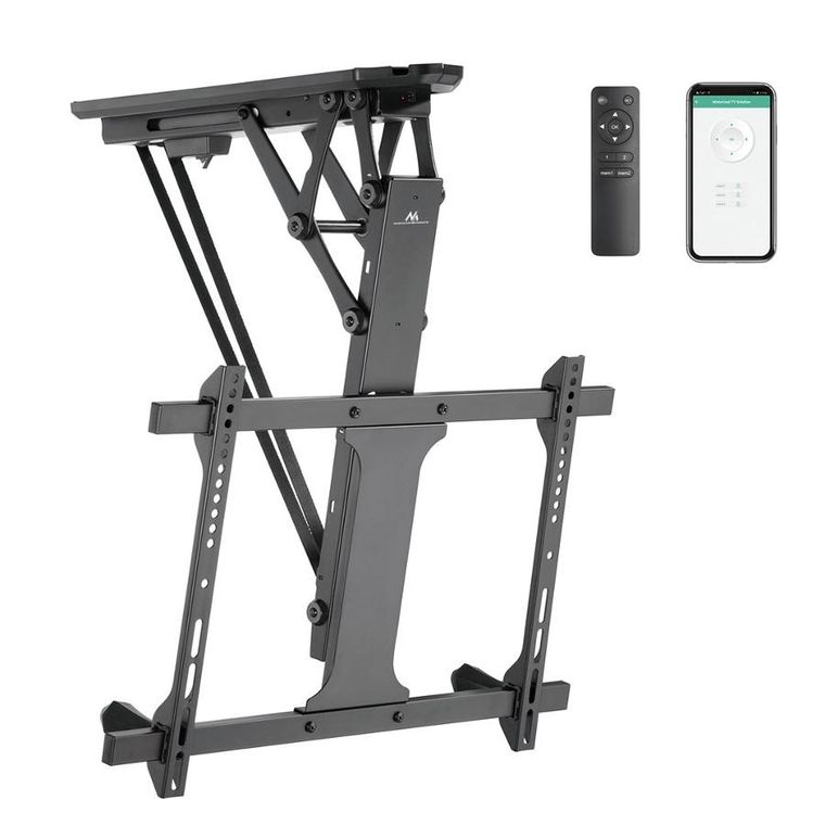 Maclean, uchwyt do telewizora, elektryczny, sufitowy, 32"-70", 35 kg, MC-880T
