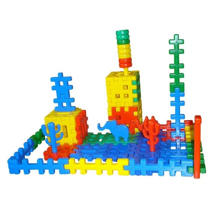 Macyszyn Toys, klocki konstrukcyjne, 60 elementów