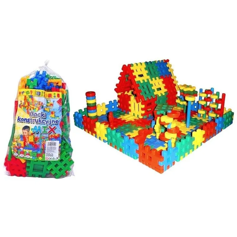 Macyszyn Toys, klocki konstrukcyjne, wafle, 110 elementów