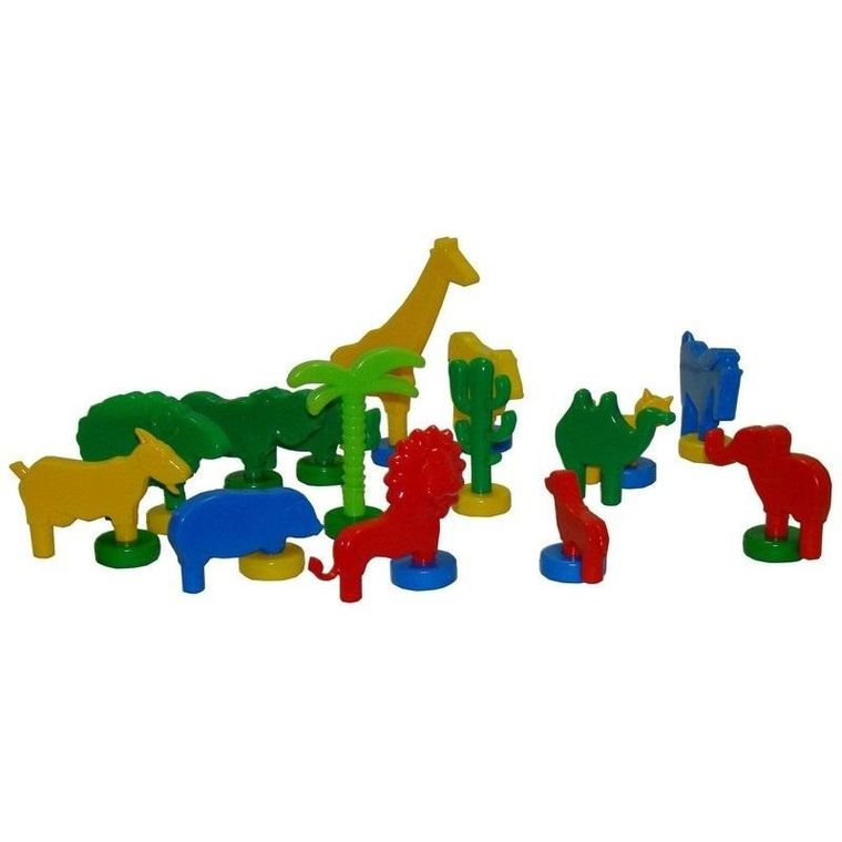 Macyszyn Toys, Kolorowe zoo, klocki