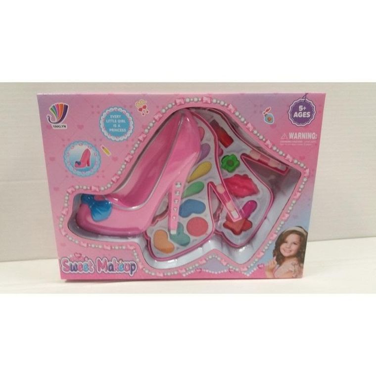 Macyszyn Toys, paletka do makijażu, zestaw kosmetyków, bucik