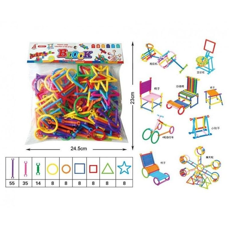 Macyszyn Toys, patyczki, klocki konstrukcyjne