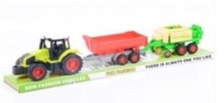 Macyszyn Toys, traktor + dwie maszyny