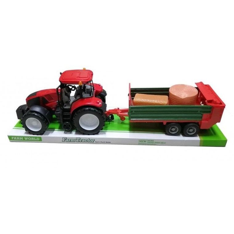 Macyszyn Toys, traktor z przyczepą z sianem