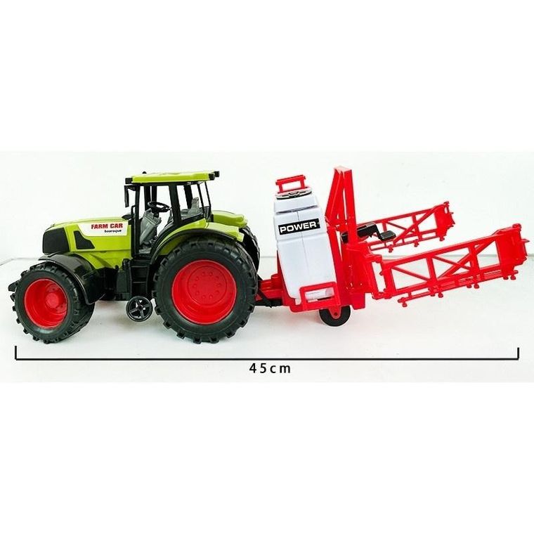 Macyszyn, traktor z przyczepą, pojazd rolniczy