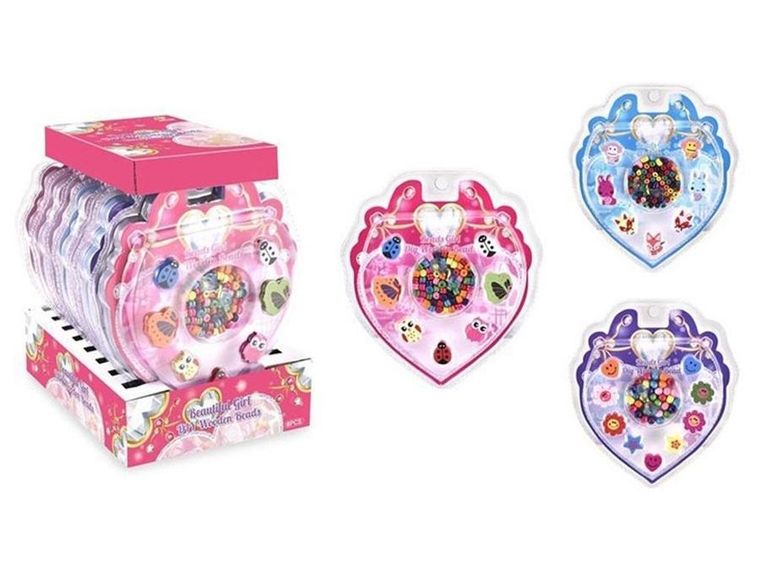 Madej, koraliki drewniane do nawlekania, 1 szt.