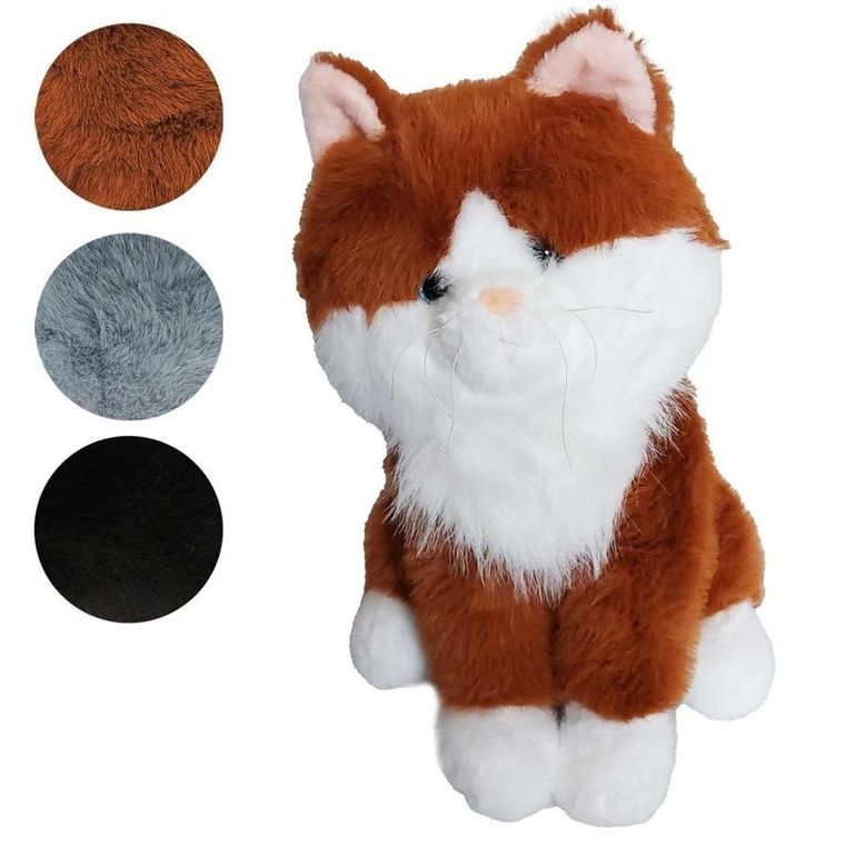 Madej, kot siedzący, maskotka, 35 cm, 1 szt.