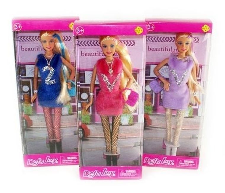 Madej, lalka w sukience, 29 cm, 1 szt.