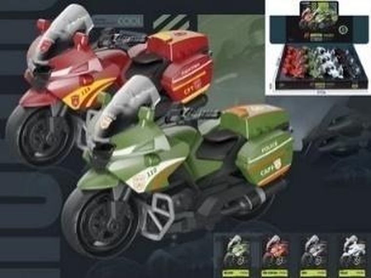 Madej, Motocykl 12cm mix