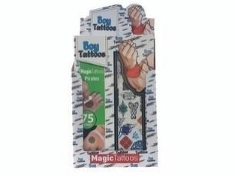 Madej, naklejki, tatuaże, 36 szt.