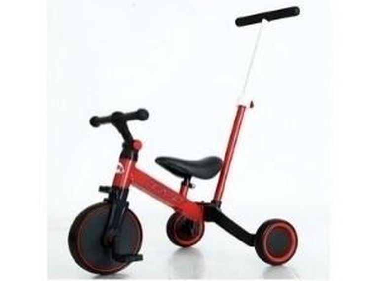 Madej, rowerek trójkołowy, czerwony