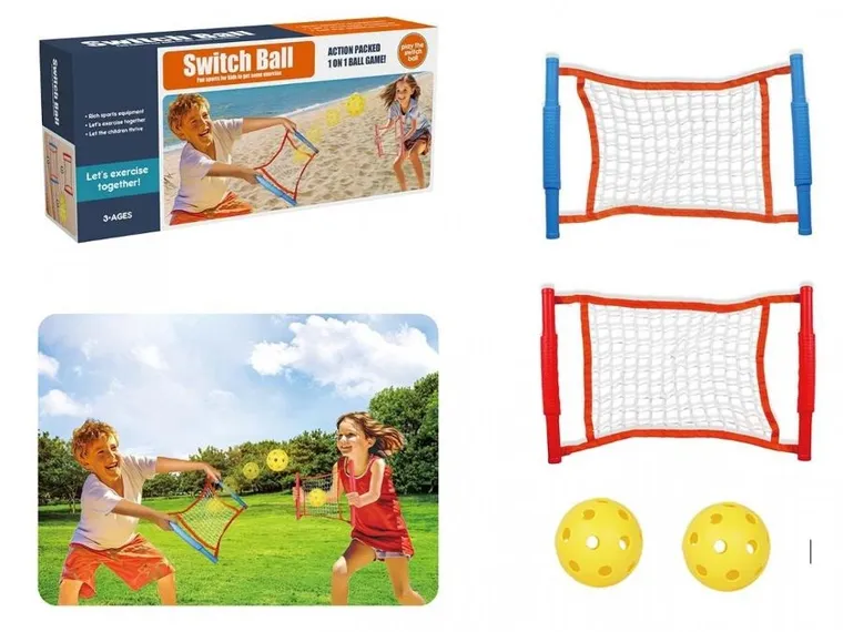 Madej, siatka-łapacz, gra plażowa