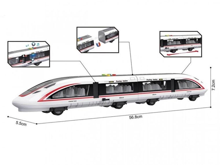 Madej, Speed Train, pociąg interaktywny