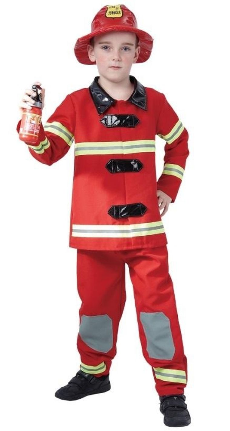 Madej, Strażak, strój dla dzieci, rozmiar 120-130 cm