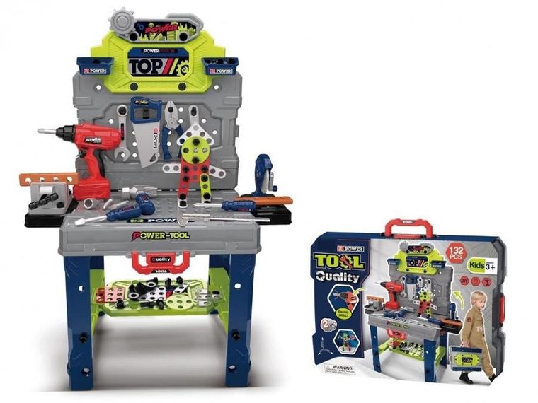 Madej, warsztat narzędziowy z wiertarką