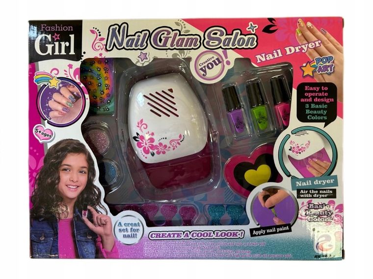 Madej, zestaw do stylizacji paznokci z suszarką