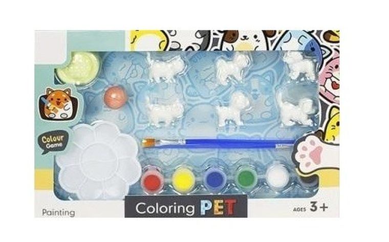 Madej, zestaw figurek do malowania, zwierzątka