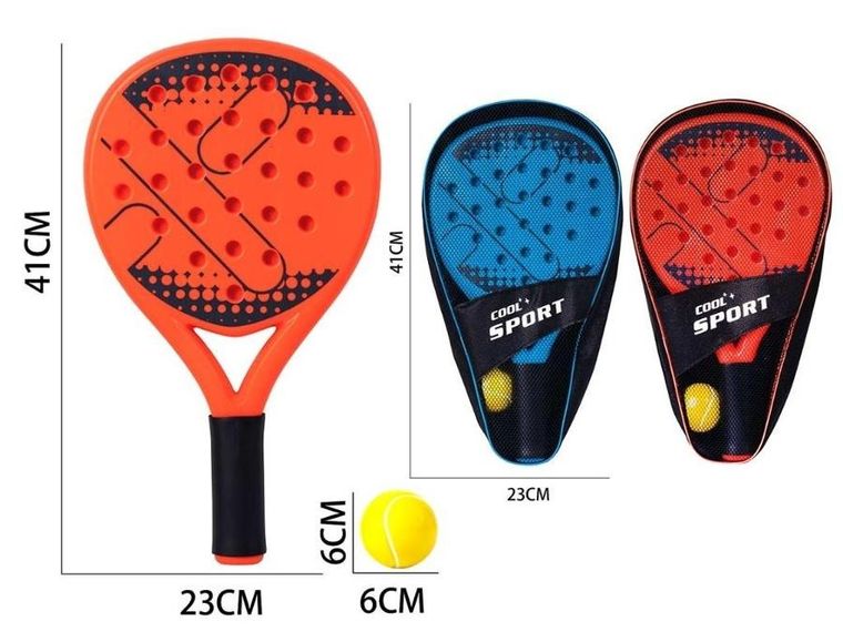 Madej, zestaw: rakietka plastikowa do ping-ponga + piłeczka, 1 szt.