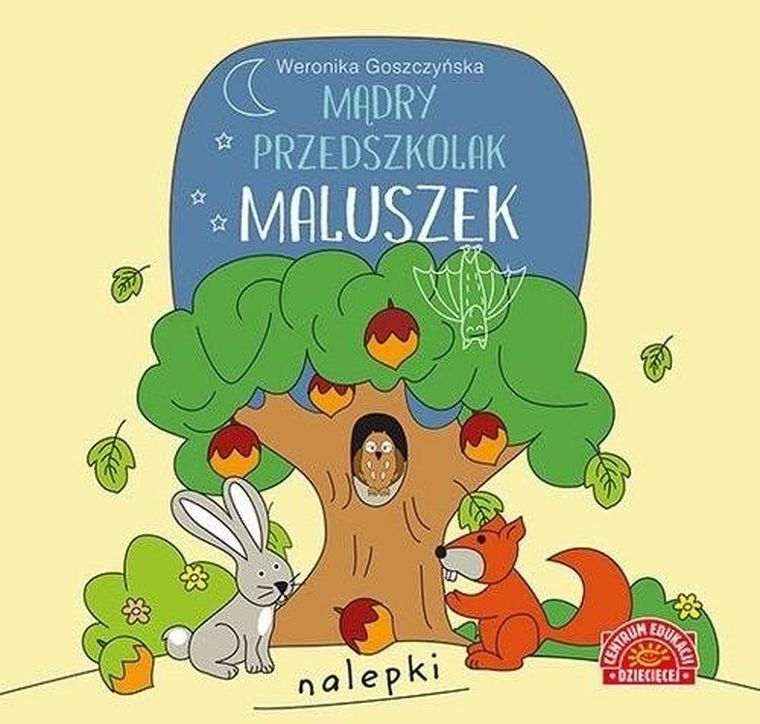 Mądry przedszkolak Maluszek. Książeczka z nalepkami