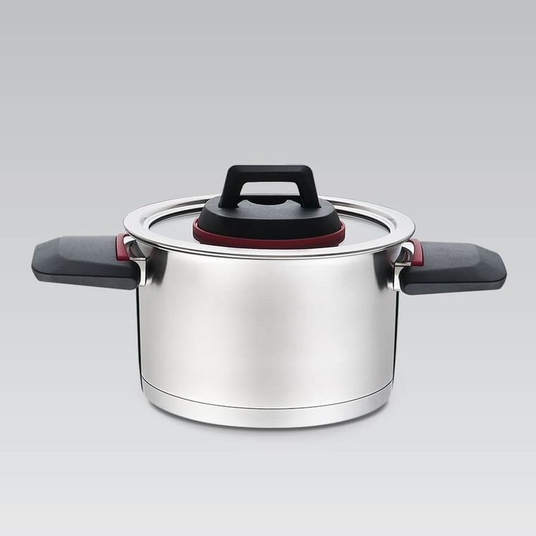 Maestro, garnek ze składanymi uszami+pokrywka, MR-3530-16, 1,6l